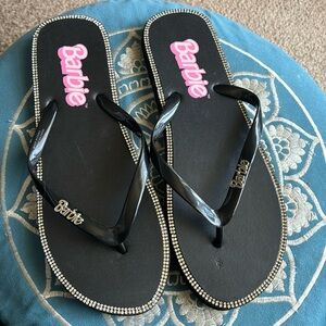 Barbie Flip Flops NWOT